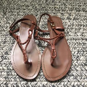 Lauren Ralph Lauren leather thong sandals